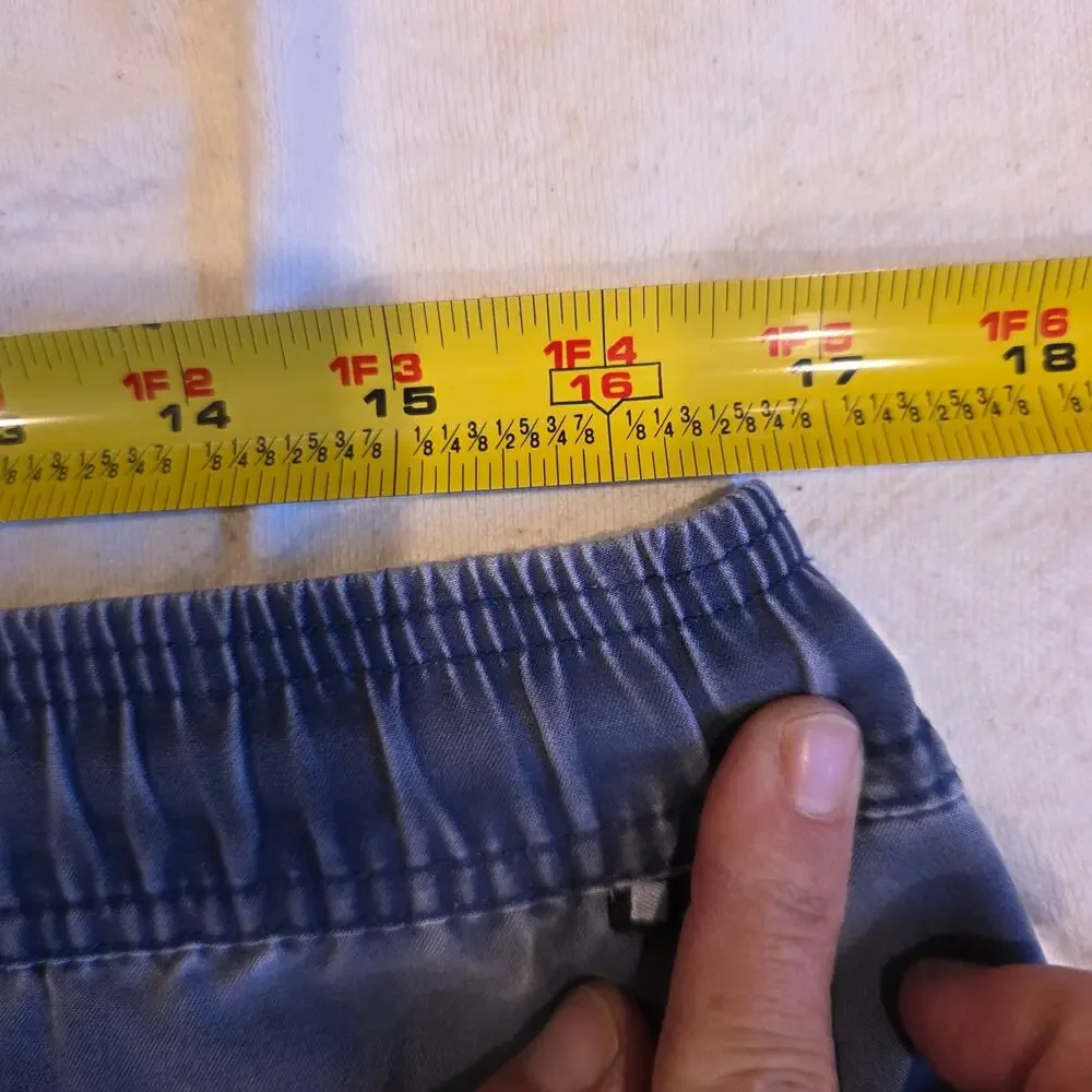 Vintage 90s Maui and Sons Original Boardwear Swim‎ Trunks Navy Blue S Gorpcore